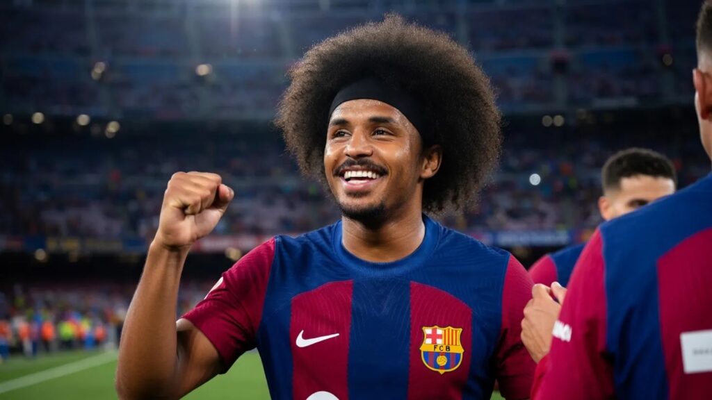 Adeyemi już w Barcelonie. Transfer czeka, aż Laporta wróci z wycieczki