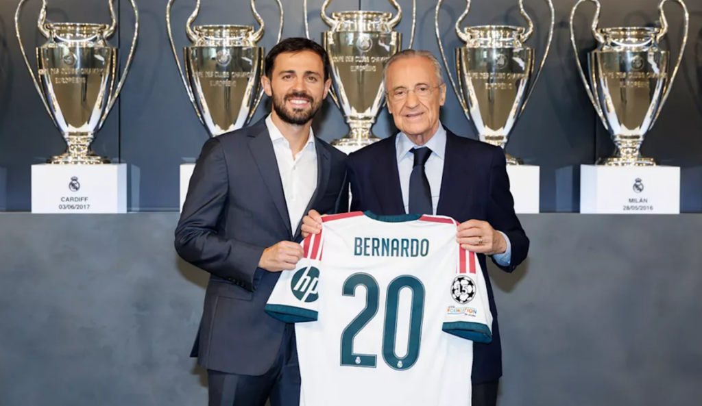 Bernardo Silva Wreszcie Zaprezentowany