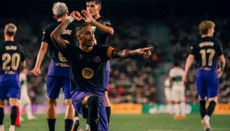 Five goals were enough. Barcelona can now wait for their new No.9