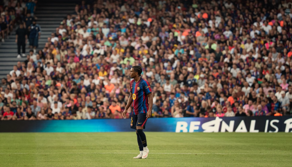 Manchester United want Balde on loan. Barcelona need the money now