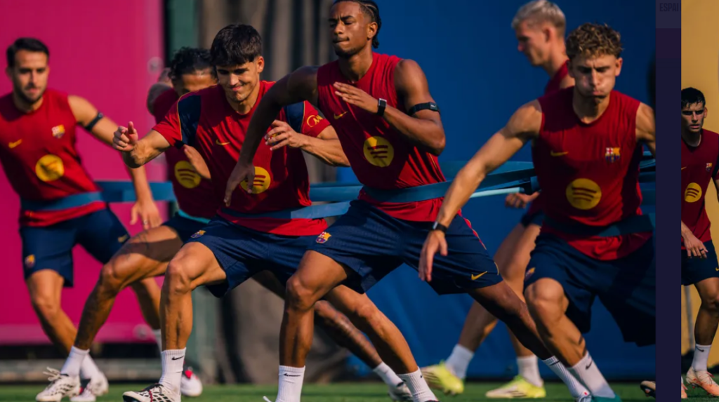Lamine, Pedri and the World Champions Are Back with the Group