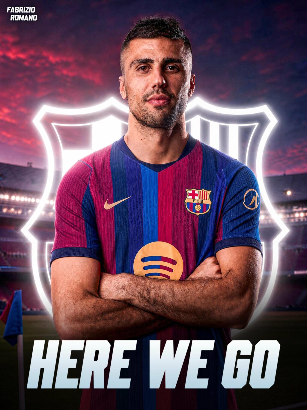 Here we go! Barcelona sign rodri. Finally, an actual defensive midfielder