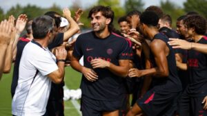 Ferran is already in paris. Now he has said goodbye to Barcelona