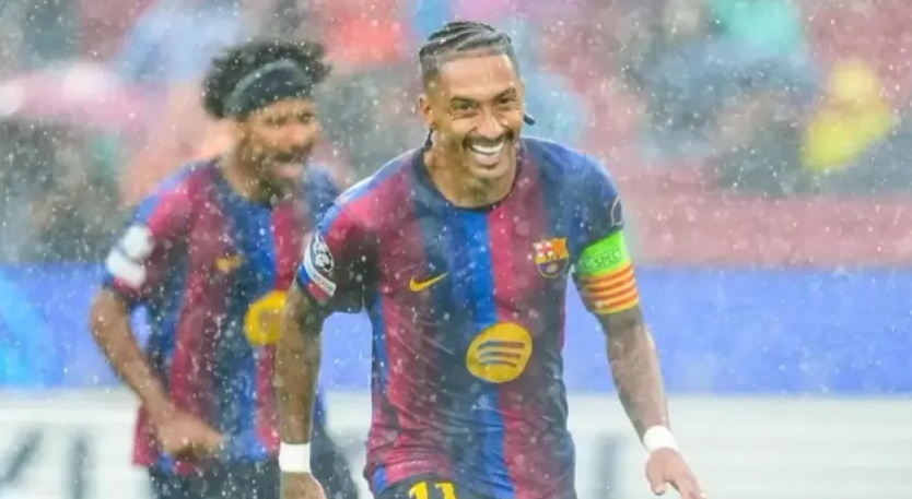 Barcelona have already found their ideal No. 9 after five Raphinha appearances