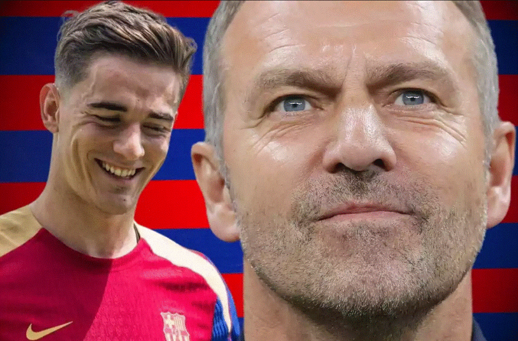 Flick speaks to Gavi as midfielder waits for a bigger role