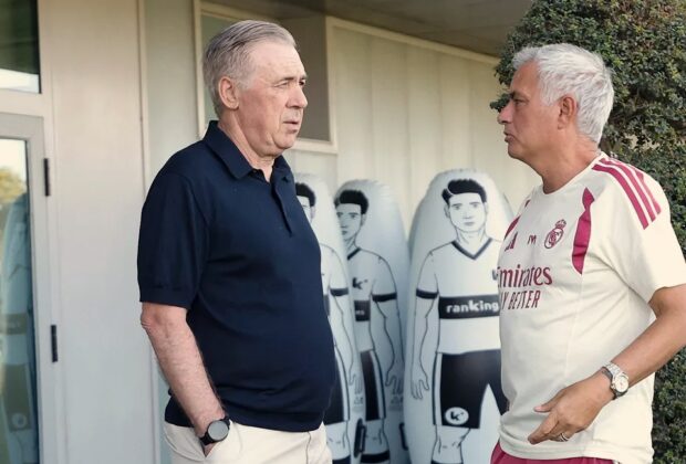 Ancelotti wrócił do Valdebebas. Spotkał się z Mourinho i zawodnikami