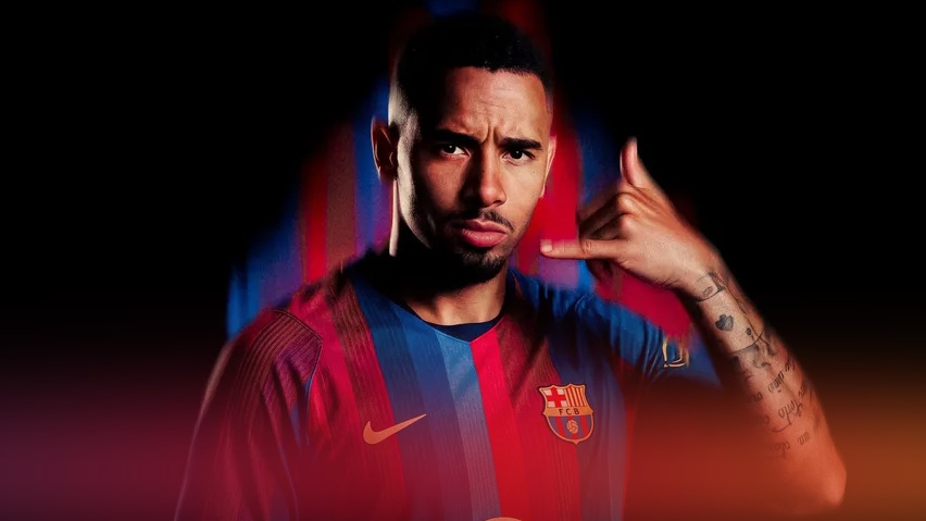Gabriel Jesus oficjalnie w Barcelonie. Plan B dostał numer 9 i umowę do 2029 roku