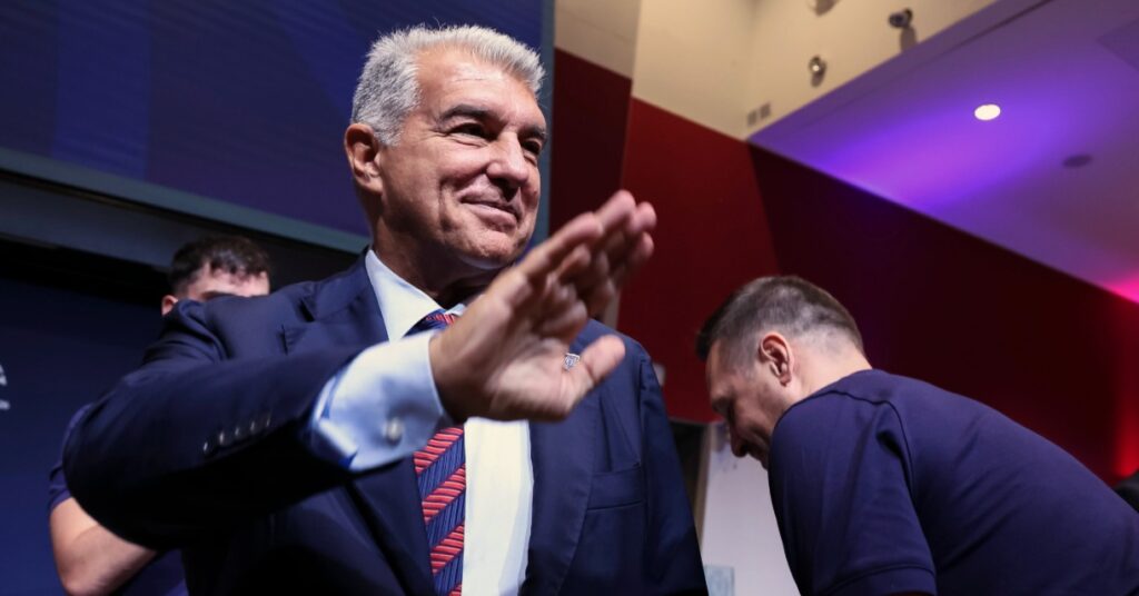 Laporta hands out the praise before Europe’s verdict on Deco