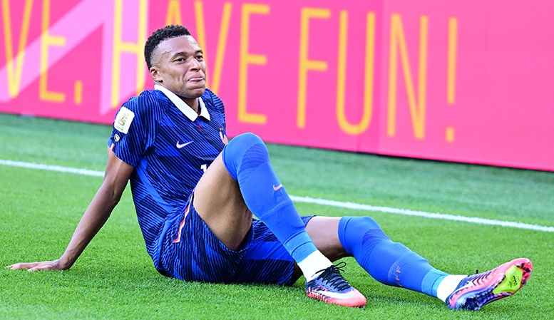 Mbappé responds to his critics: “A player who scores goals will never be a problem”
