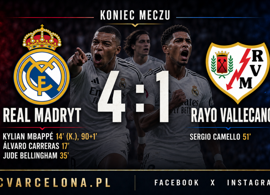Real rozbił Rayo 4:1. Genialne wejście Ardy Gülera
