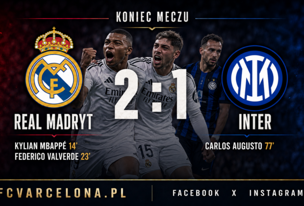 Real zaczął od zwycięstwa. Mbappé i Valverde ukarali Inter