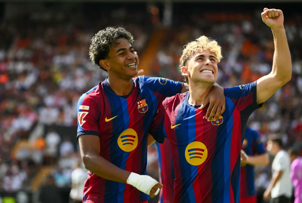 Barcelona thrash Valencia 5-0 as the hosts offer almost no resistance
