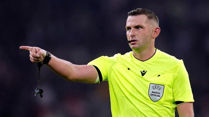 Michael Oliver appointed for Real Madrid’s Champions League opener against Inter